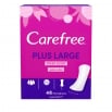 Carefree Plus Large Panty Liners With Fresh Scent 48-Pack