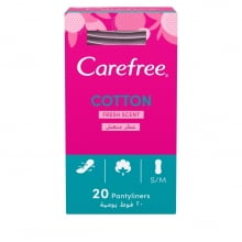 Carefree® Cotton Feel With Fresh Scent Panty Liner
